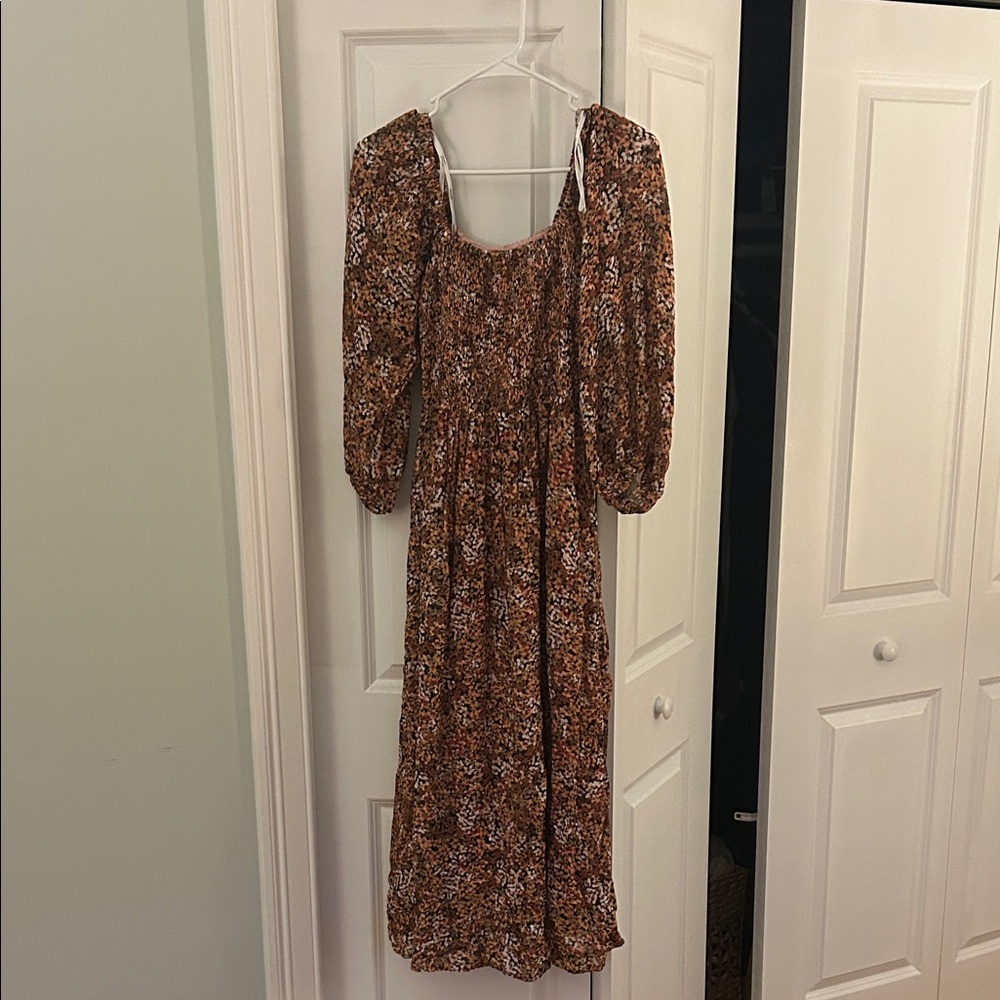 Boho Floral Maxi Dress minkpink